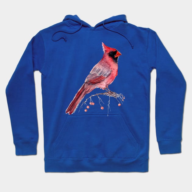 Red Cardinal Hoodie by Goosi